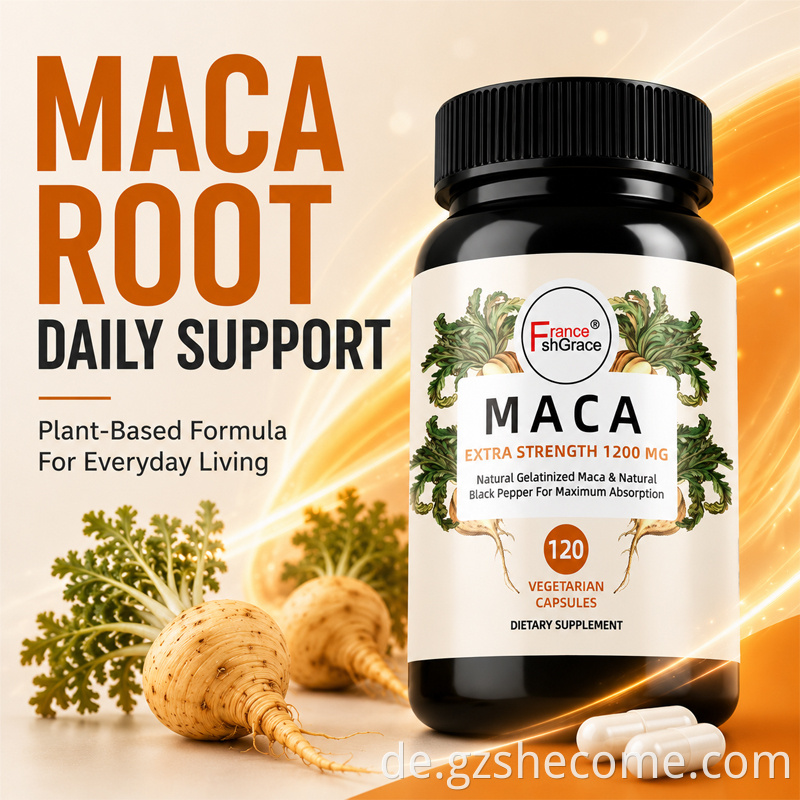 Maca Root Capsules8